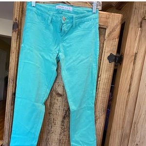 Just Usa Jeans Size 5 Green